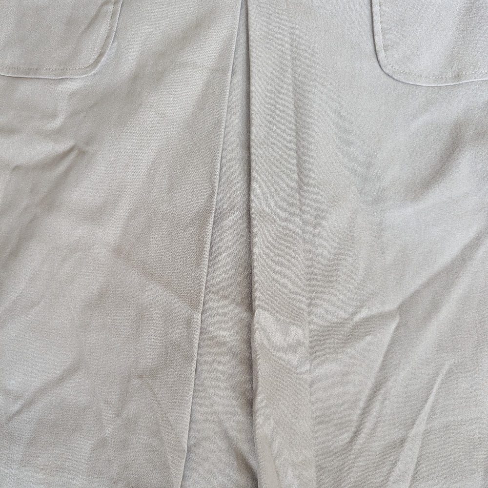 Sara Campbell Sheath Work Sleeveless Dress Stone/Khaki Ladies Size 6 VGUC - Picture 2 of 7